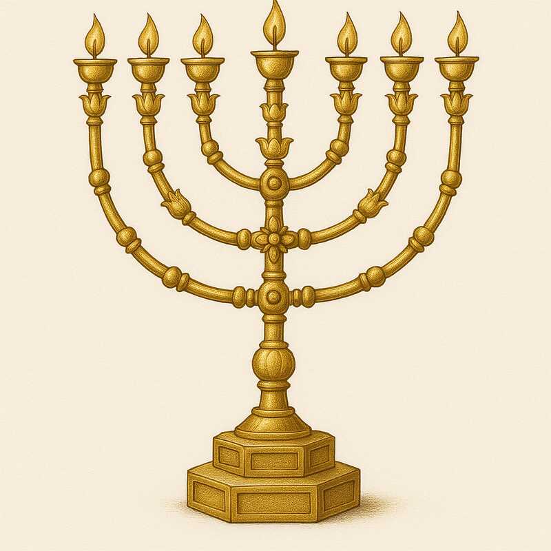 Temple menorah